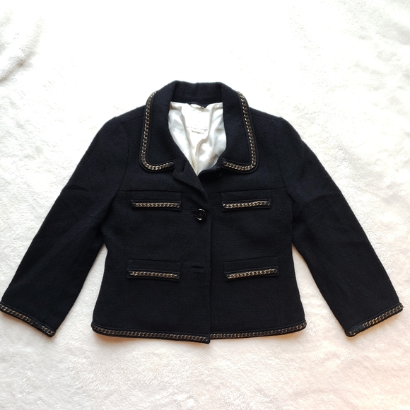 Kate Spade Metal Chain Link Blazer - Picture 2 of 13